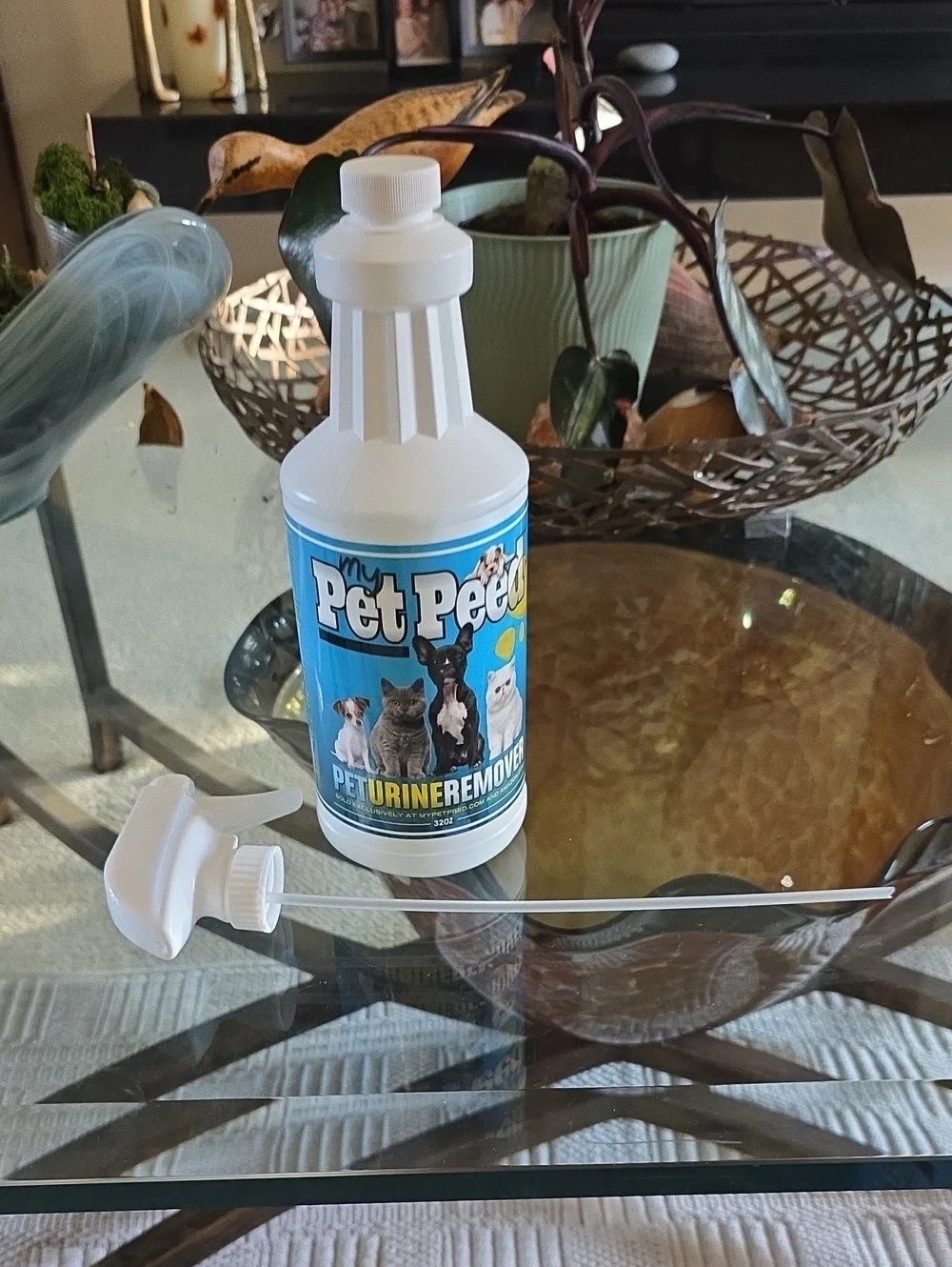 My Pet Peed Pet Urine Remover Spray Bottle -32oz